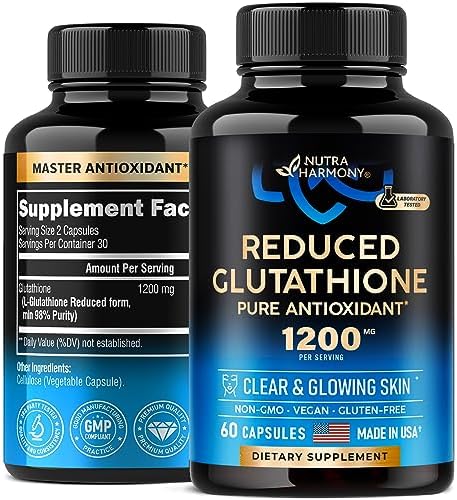 Pure Encapsulations Reduced Glutathione (GSH) 60 Capsules | Bioactive Form For Antioxidant Support Pure Encapsulations Reduced Glutathione (GSH) 60 Capsules | Bioactive Form For Antioxidant Support