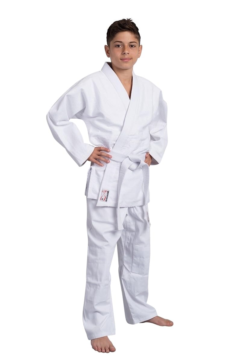 Judoanzug Allround - weiß - 550g - Judojacke, Judohose, Judogürtel
