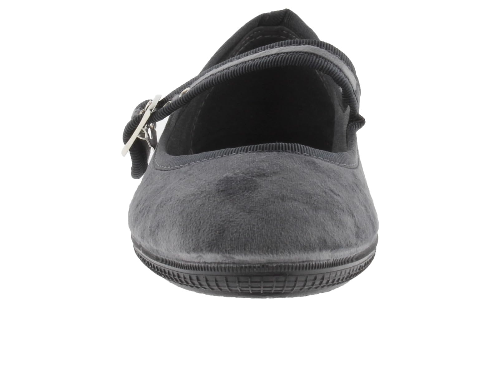 victoria Bailarinas Oda Terciopelo & Ribete Al Tono & Hebilla 104913 para Niñas