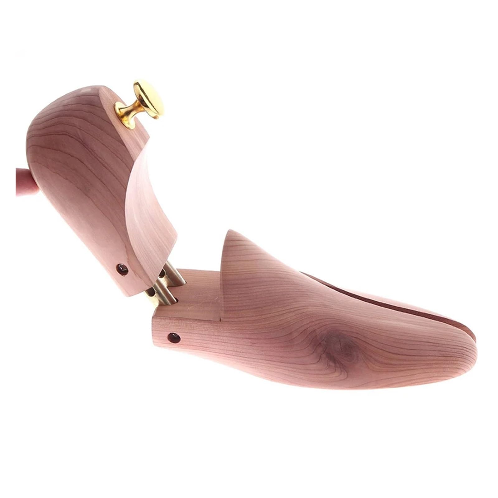 Hormas Horma for zapatos ajustable de madera roja doble tubo for hombre