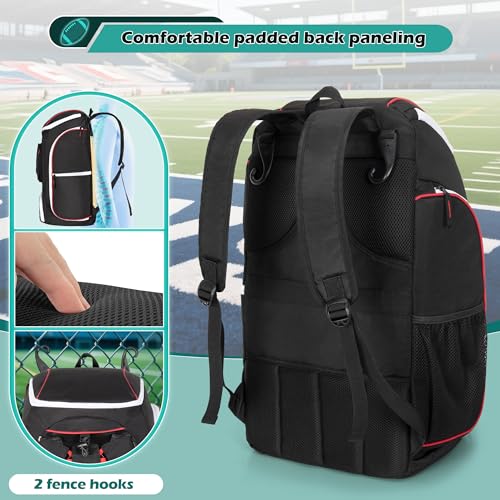 Smasrob Football Backpack with Ball Holder