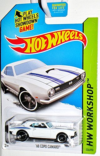 Hot Wheels 2014 '68 Copo Camaro a escala 1:64 miniatura 1