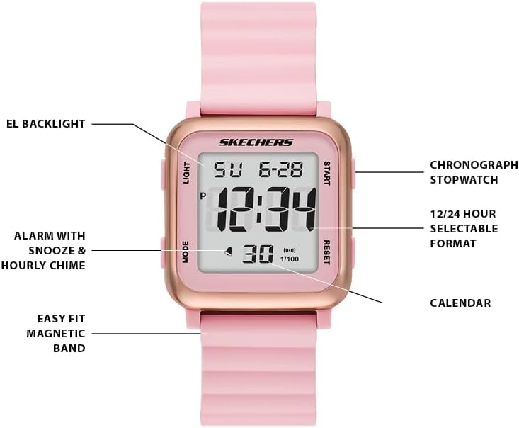 Skechers Women's Beckworth Slip-ins Pink image 5 of 7 B0DKL187B6