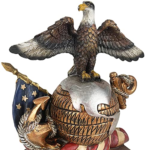 Estatua Águila Calva Americana 9.5 in para Oficina miniatura 6