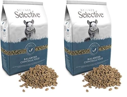 Supreme Science Selective Chinchilla Food 1.5kg (Pack of 2)