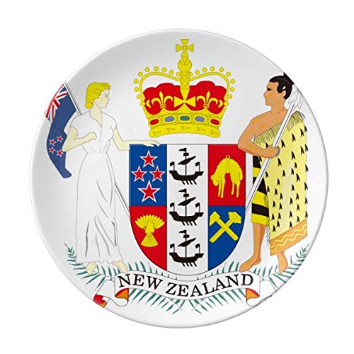 The National Emblem of New Zealand Porcelain Salver