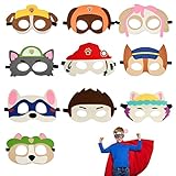 【Ocasión adecuada】Buena opción para la mascarada de sus hijos, fiesta de cumpleaños, Navidad, Halloween, fiesta temática de disfraces y mucho más. Bueno para regalo de fiesta, no hay duda de que será un éxito en la fiesta de cumpleaños de la máscara de decoración de sus hijos.