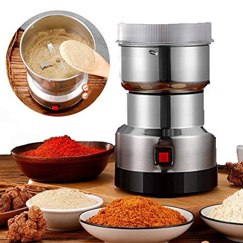 SXLCKJ Kaffeemühle für sichere geräuscharme Kaffeemühlen elektrische elektrische Kaffeemühle klein für zu Hause H…