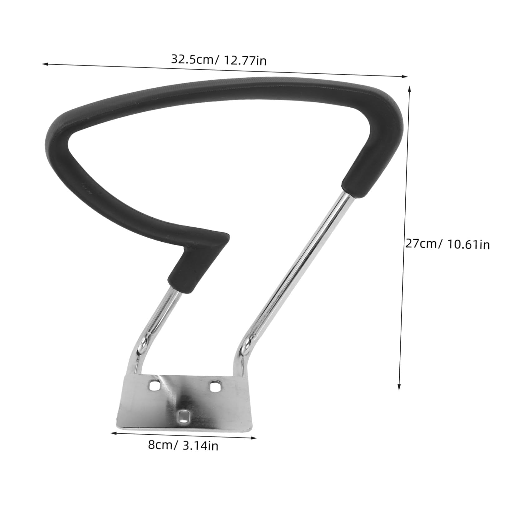 Veemoon 2 Pezzi Anelli Supporto Braccioli Sedia Ufficio in Plastica Nera Ricambio per Gaming e Scrivania Kit Montaggio e Meccanismo Girevole per Braccioli Ergonomici
