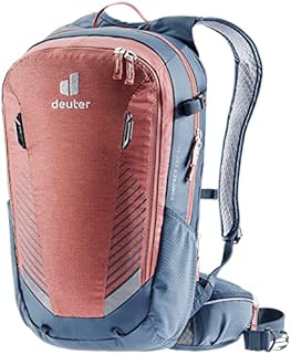 DEUTER Unisex – Adult's Compact EXP 14 Bicycle Backpack, Redwood-Navy, 17 L