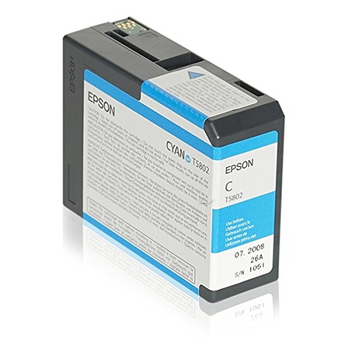 Cartouche d'encre cyan Epson C13T580200 pour Stylus Pro 3800 et imprimante jet d'encre 3880