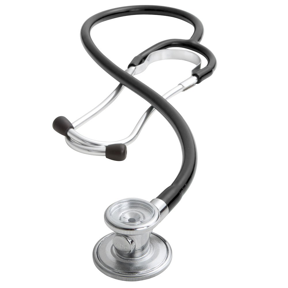 ADC - 647V Adscope 647 Sprague-1 Lightweight Single-Tube Stethoscope with 5 Interchangeable Chestpiece Options, Indigo