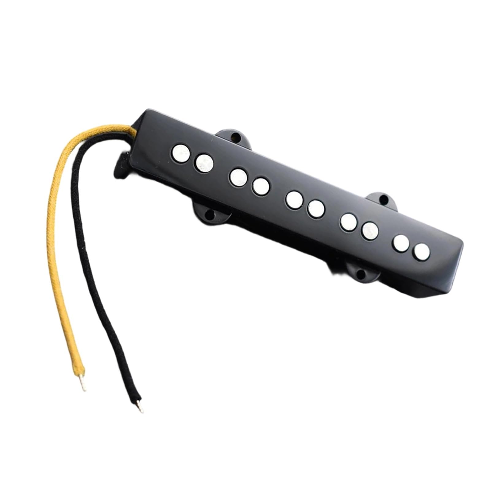 1 Alnico 5 5strunowy Przetwornik Vintage Cloth Cable Jazz Elektryczna Gitara Basowa Akcesoria Do Gitary Bk(Each 1pcs)