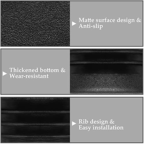 10 Packs Round Tubing Plugs 1 1/8 Inch (28 Mm) Plastic Hole Plugs Black End Caps For Metal Tubing Hardware Plugs Fences Glide Protection From Chair Legs And Furniture #TOP5