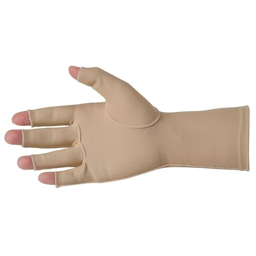 PERFORMANCE HEALTH OvertheWrist Edema Gloves, Open Finger, Right