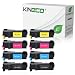 Produktbild Kineco 8 Toner kompatibel mit Dell 1320c 1320cn - Schwarz je 2.000 Seiten, Color je 2.000 Seiten