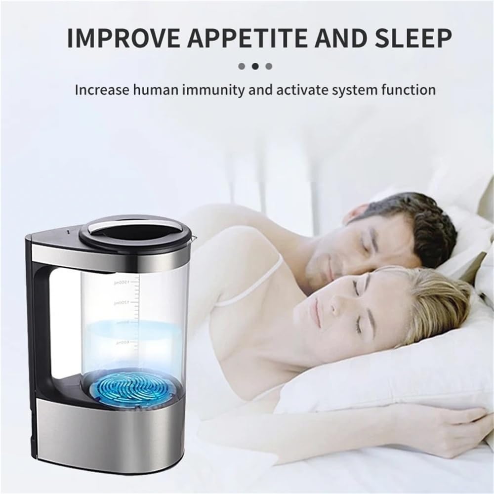 2 L Kettle SPE PEM High Borosilicate Glass Hydrogen Rich Water Generator Alkaline Water Ionizer Maker Healthy Kettle SPE PEM Tec