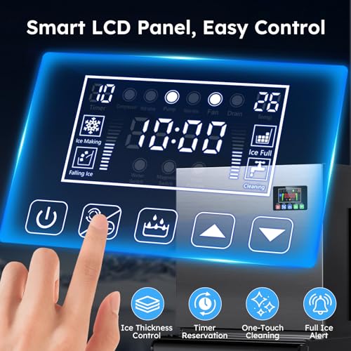 Commercial ice maker machine