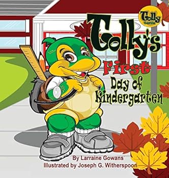 Hardcover Tolly's First Day of Kindergarten Book