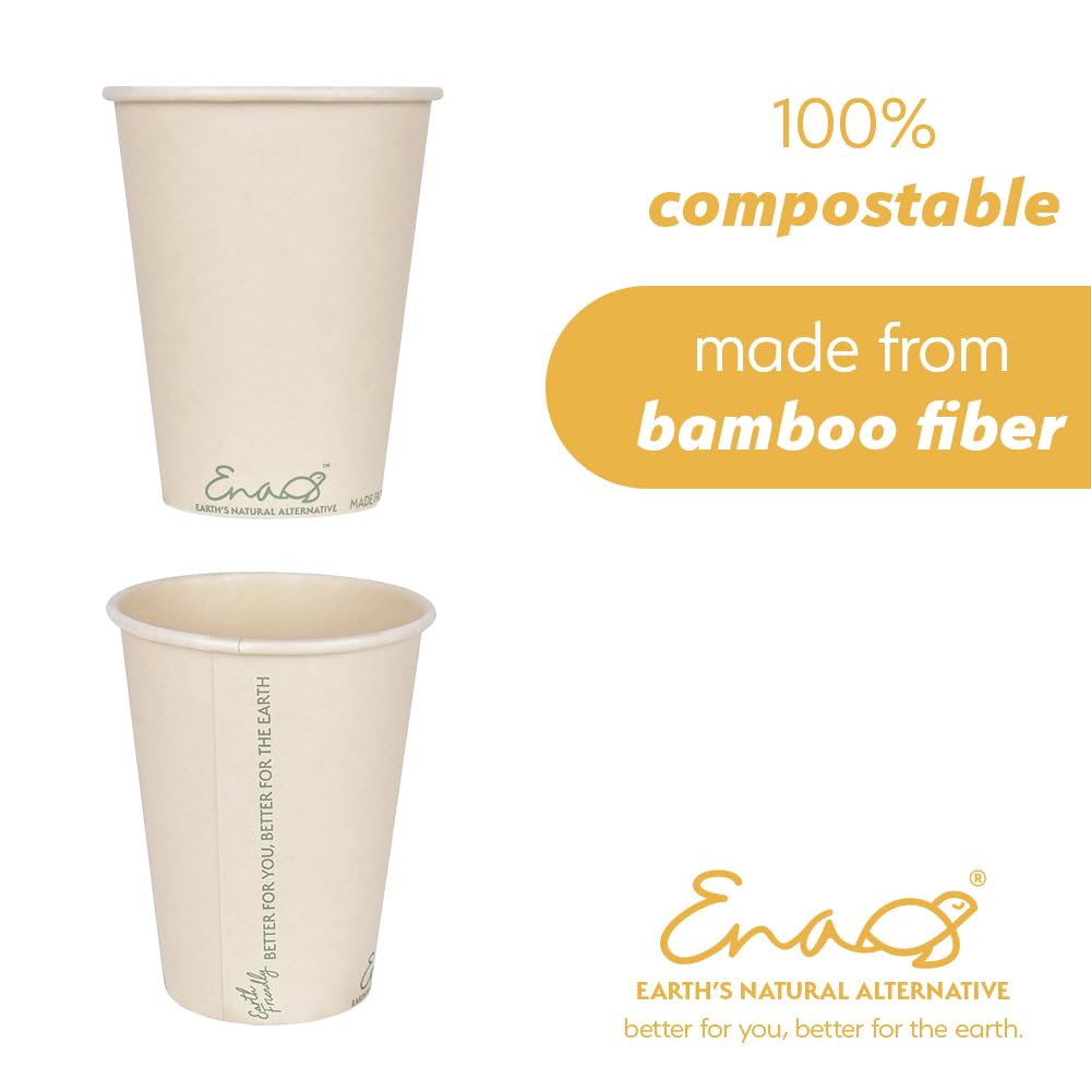 Compostable Coffee Cups - 320 Pack -3