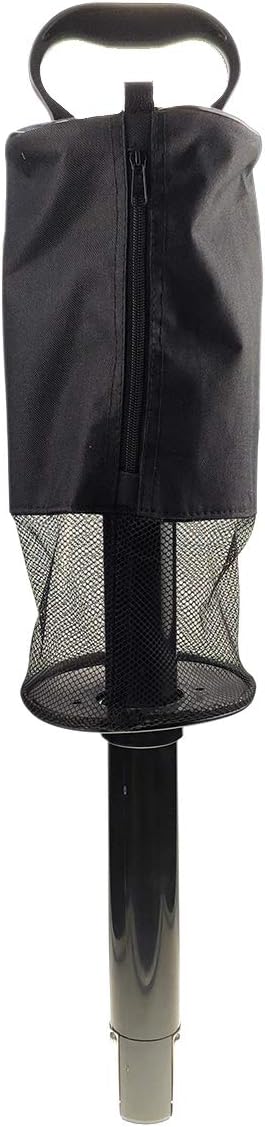 Silfrae Golf Ball Retriever Golf Shag Bag Detachable Collector and Portable Pocket Storage for Golf Balls