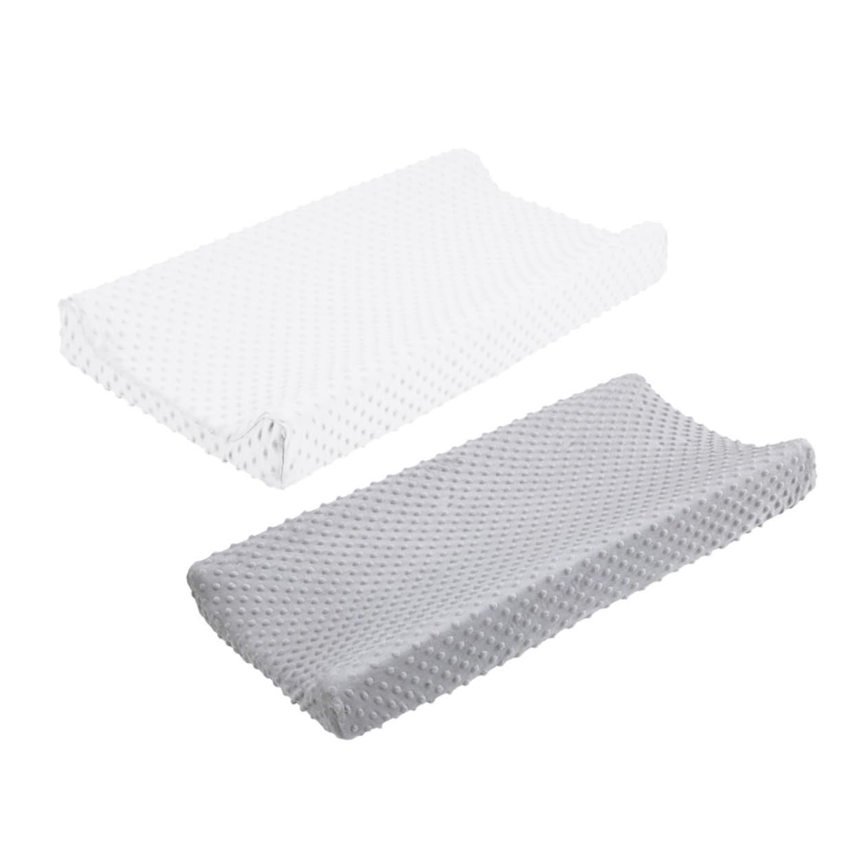 Happyyami Infant Diaper Changing Pad Covers 2 Pieces Reusable Skid-Proof Polyester Covers