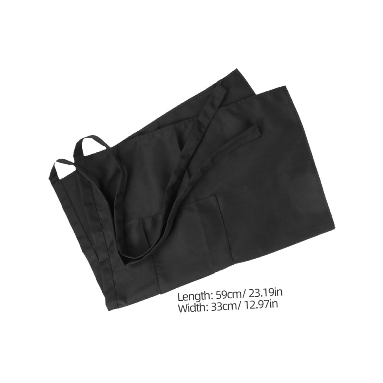 Hemobllo 6 Piezas Delantal de Cintura con Poliéster Resistente Manchas para Cocina Barbacoa y Repostería Unisex para Cocineros y