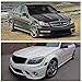 GTINTHEBOX Smoked Lens LED Front Side Marker Lamps with Pure White LED Lights for 2008-2011 Mercedes Benz W204 C250 C300 C350 & 2008-2013 C63 AMG,Replace OEM Sidemarker Lamps