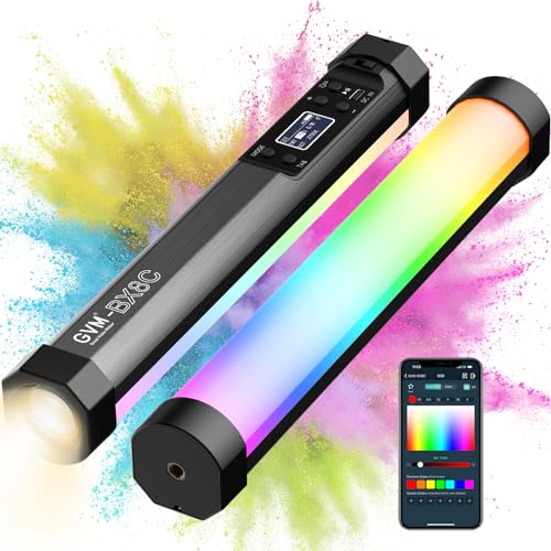 GVM BX8C RGB Tube Light with Bluetooth Control