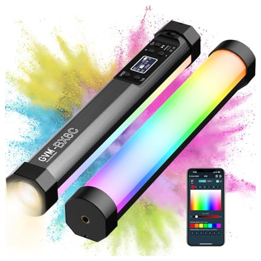 GVM BX8C RGB LED Video Light Stick