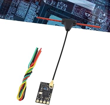 FPV ELRS Receiver 2.4GHZ Open Source RC Model Long Range Nano 2400RX Fixed Wing Long Range Aircraft Reception,