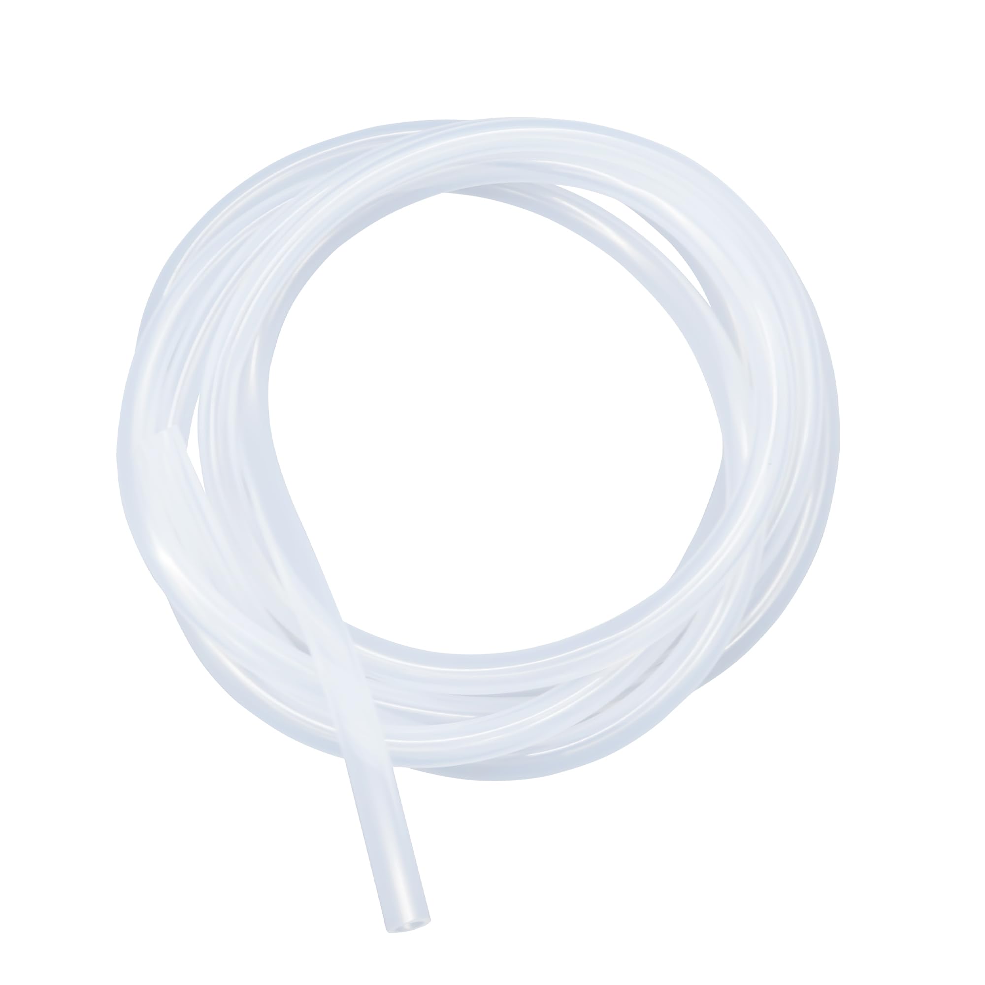 Lavmhab Transparent Silicone Tube Food Grade Hoses 9Mm Id X 13Mm Od 5M (16.4Ft), Flexible Silicone Rubber Tubing Water Air Pipes