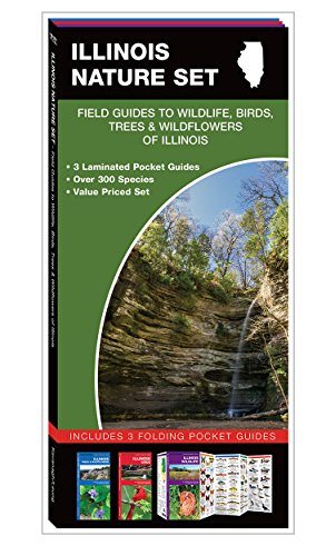 Illinois Nature Set: Field Guides To Wildlife, Birds, Trees & Wildflowers Of Illinois #TOP4