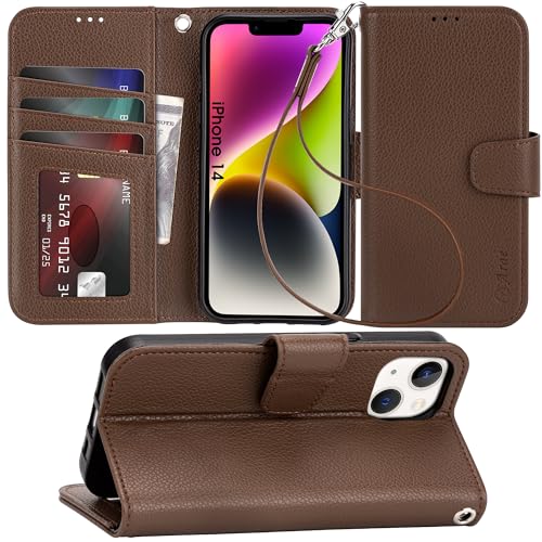 Étui iPhone 14 porte-carte résistant pour protéger l'écran et ranger vos billets