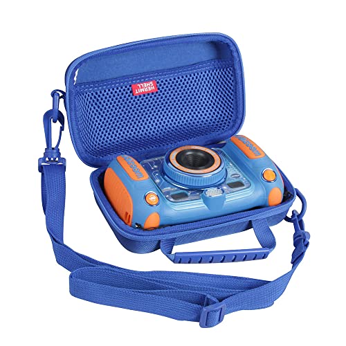 Hermitshell Hard Travel Case for VTech Kidizoom Duo/VTech KidiZoom Pix Selfie Camera (Blue)