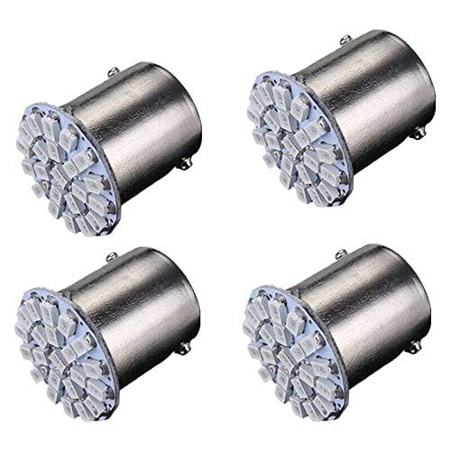 4 X 1156 BA15S 22 LED 1206-SMD Auto Light Bulb for Tail/Rear/Flashing P N3N2-image-1