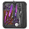 Wenshall Hair Cutting Scissors Professional 6.89 inch Barber Scissors Multifunctional Salon Thinning Scissors Straight Shears Tools for Mother Father Friends’ Christmas Gift