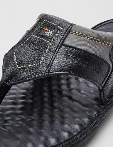 Image of Woodland Men's Leather Slippers