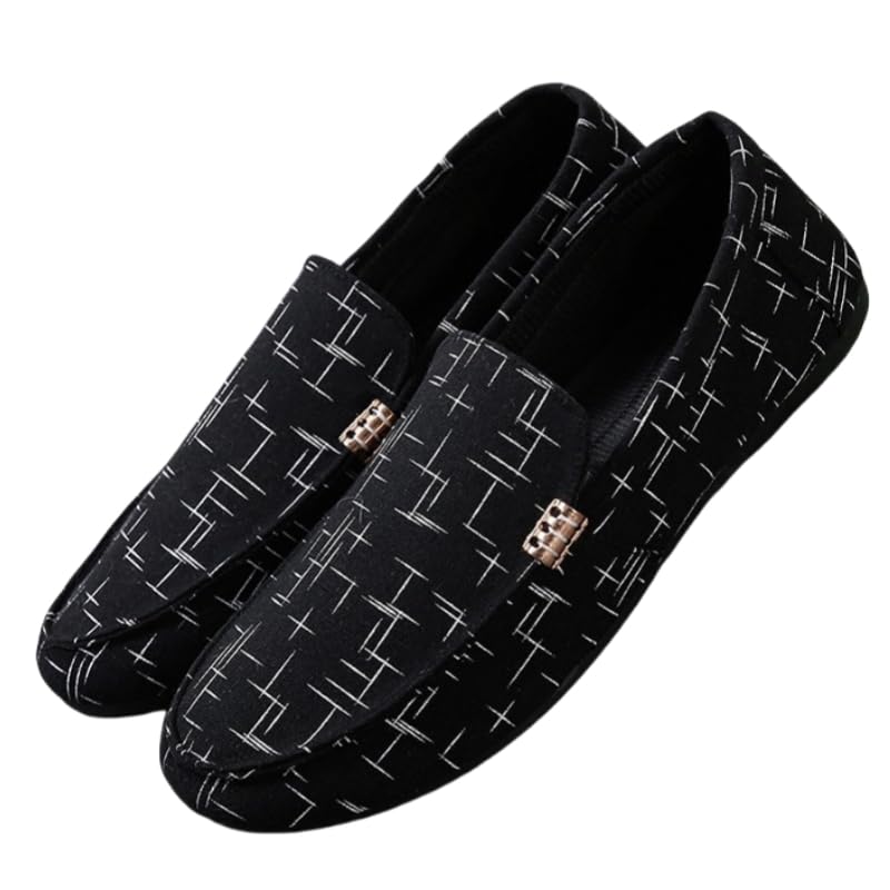 Men's Loafers, Fashionable and Casual Large Size, Breathable Upper with Rubber Sole, Suitable for Outdoor wear, Durable and Comfortable, Suitable for Formal wear, Business and Office use.