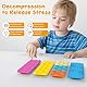 16 Stück Sensorische Saugstreifen, Fidget Toys Anti Stress Montessori Sensorik Spielzeug ab 3 Jahren, ADHD& Autismus Unterstützendes Sensory Play, Saugnapf Spielzeug für Kinder