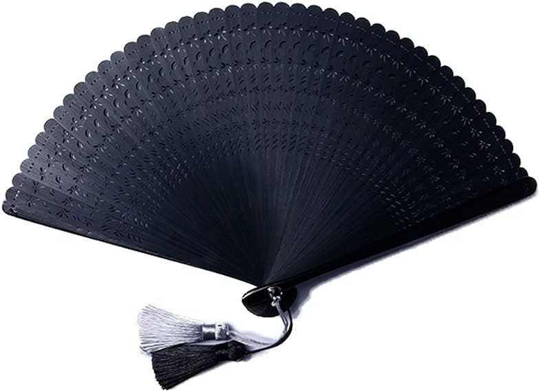 Chinese Folding Fans Hand FansHandheld Folding Fan Summer Ancient Style Handheld Fans Classical Chinese Style Mini Portable Folding Fan for Party Wedding Dancing Decoration Vintage Handheld Folding (