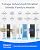 Waterdrop G5P700 Reverse Osmosis Water Filter with WD-G5P700-CF Filter, NSF/ANSI 372 Certified, 700G Fast Flow Reverse Osmosis System, 7 Stage RO Water Filtration System, Bundle