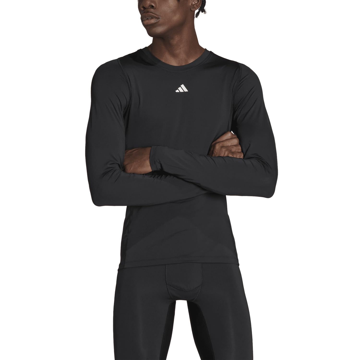 Adidas Techfit Aeroready Training Long-Sleeve Tee Maglietta (Manica Lunga) Uomo