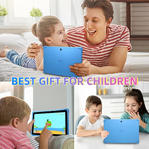 CWOWDEFU Kinder Tablet 10 Zoll, Android 12 Kinder Tablet mit 5G WiFi+ AX WiFi6, 4GB RAM+64GB ROM,1280 * 800 HD Display,6000 mAh,Kindersicherung,5+8MP Kamera,Bluetooth5.0, Stylus Pen(Blau) – Bild 8