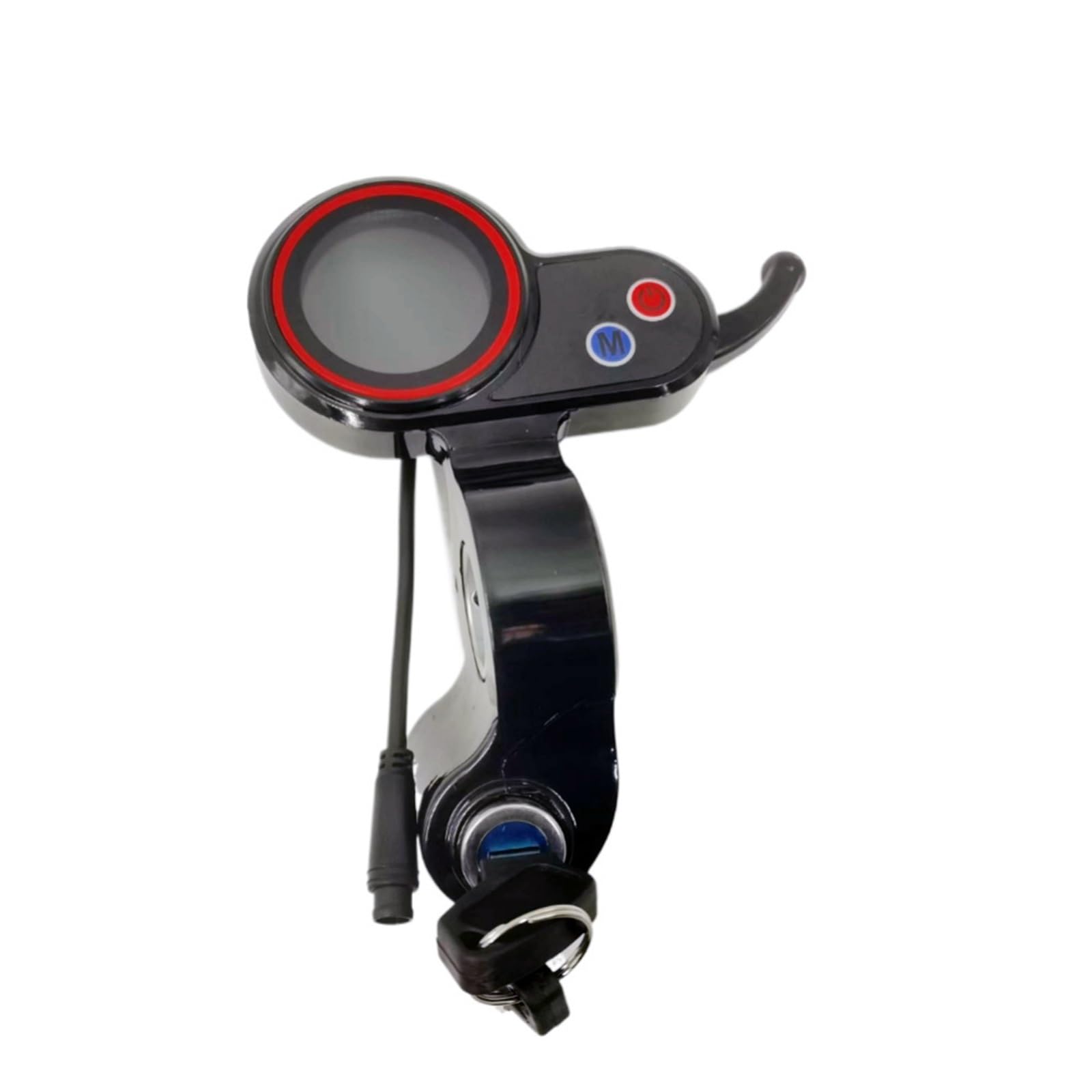 BGDIEAKIN Electric Scooter Meter With Lock Switch Throttle Display For LCD Display With Lock 6-pin Meter For Hit-way H5