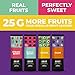 Fruit Leather (36 Packs) & Edamame Beans (24 Packs) Snack by Zest Delites, Healthy Snacks for Adults & Kids, Ideal Gift Set