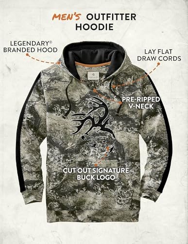 Image of Legendary Whitetails Mens Plaid Camo Pullover Hoodie