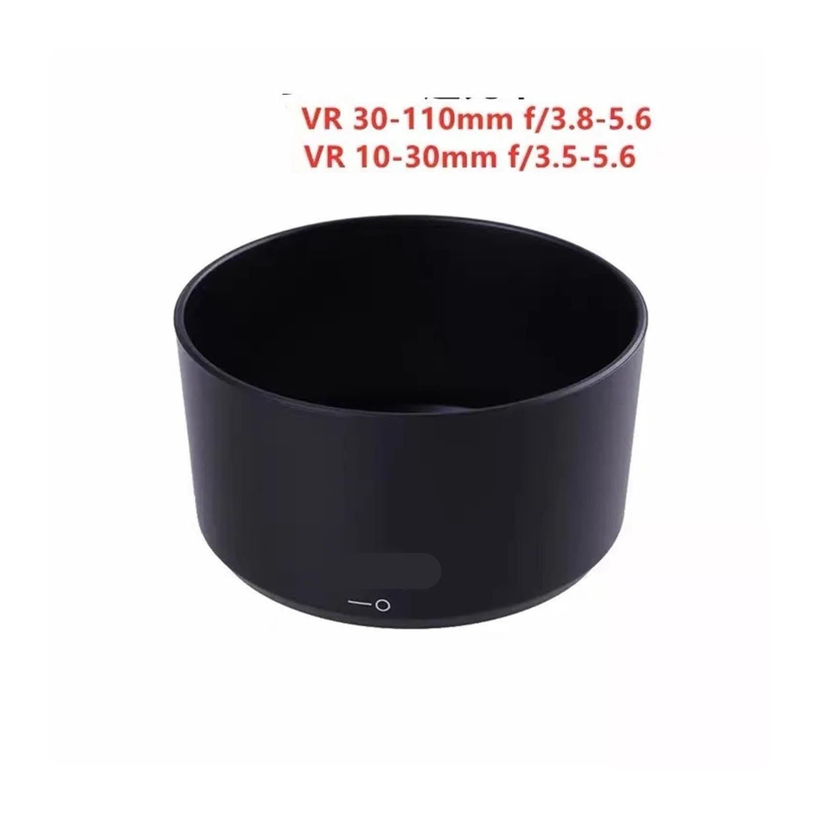 El Parasol HB-N103 es Adecuado, Compatible con Nikon, Lentes de 30-110 mm F/3,5-5,6, Lentes Mirrorless V1, J2, S1 y 40,5 mm.