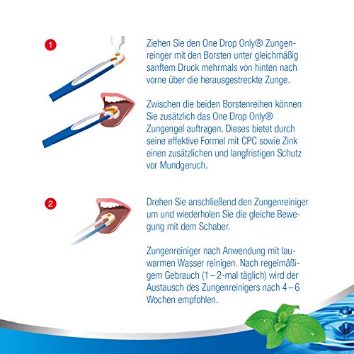 Zungenreiniger One Drop Only – 3er Set für effektive Zungenreinigung