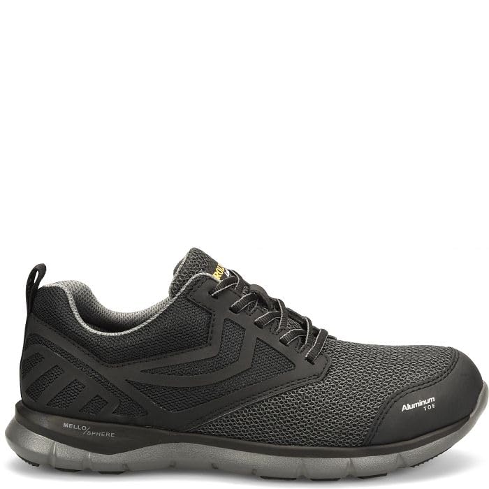 Carolina Gust Lo Aluminum Toe Work Shoe Men's Ultralight Mesh/Microfiber Upper, Aluminum Safety Toe, Oil & Slip-Resisting Outsole